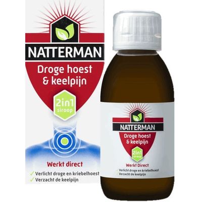 Foto van Natterman Droge hoest & keelpijn