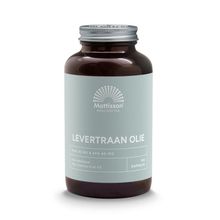 Foto van Mattisson Levertraanolie 1000 mg met vitamine A/D
