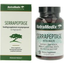 Foto van Nutramedix Serrapeptase 500 mg