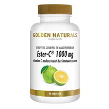 Golden Naturals Ester-C 1000mg Foto van Golden Naturals Ester-C 1000mg
