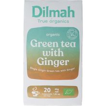 Foto van Dilmah Green tea with ginger bio
