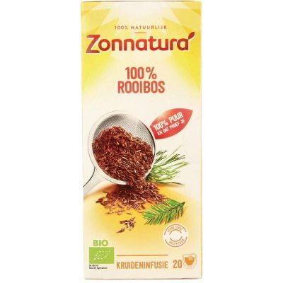 Zonnatura Rooibos 100 procent bio 20 gram - Dranken