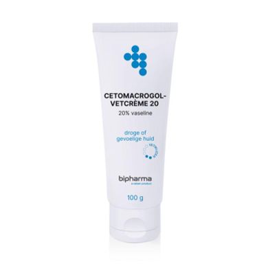 Foto van Bipharma Cetomacrogol vetcreme 20