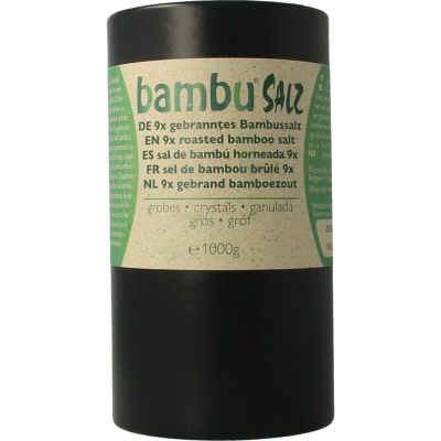 Bambu Salz Bamboezout grof 9x gebrand
