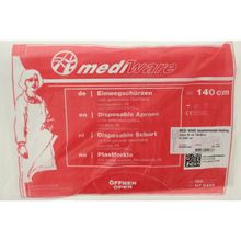 Blockland Wegwerpschort PE wit 140 x 80 cm Foto van Blockland Wegwerpschort PE wit 140 x 80 cm