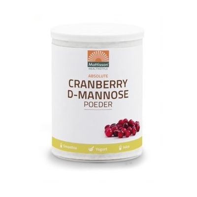 Mattisson Cranberry D-mannose poeder 100 gram - Fytotherapie