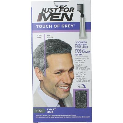 Just For Men touch of grey t-55 zwart - Haarkleuring