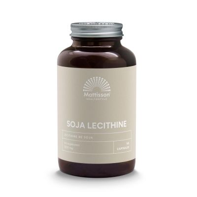 Mattisson Absolute soja lecithine 1200 mg 90 capsules - Overige vitaminen/mineralen