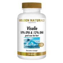 Foto van Golden Naturals Visolie 18% EPA & 12% DHA