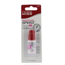 Foto van Kiss Nail glue max speed pink
