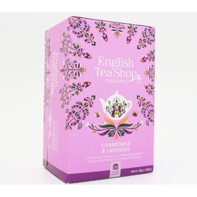 English Tea Shop Chamomile & lavender tea bio English Tea Shop Chamomile & lavender tea bio 20 zakjes - Thee