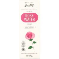 Zoya Goes Pretty Organic rose water glass bottle