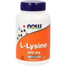 Foto van NOW L-Lysine 500 mg
