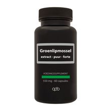 Foto van Apb Holland Groenlipmossel 550mg puur