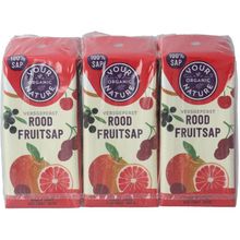 Foto van Your Organic Nat Rood fruitsap 200 ML bio