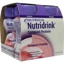 Foto van Nutridrink Compact proteine aardbei 125 ml