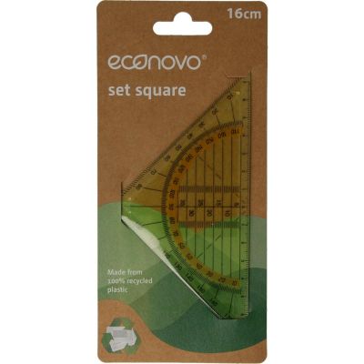 Econovo Geodriehoek 1 stuk - Overig huishoudelijk