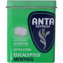 Foto van Anta Refresh eucalyptus menthol extra sterk suikervrij