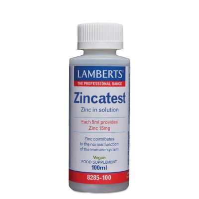Lamberts Zincatest 100 ml - Mineralen enkel