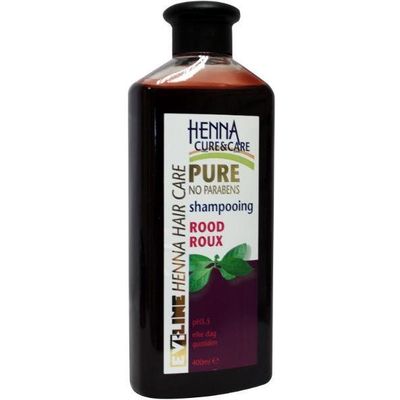 Henna Cure & Care Shampoo pure rood