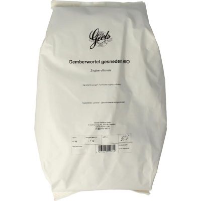 Geels Gemberwortel gesneden bio 1000 gram - Thee