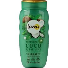 Lovea Shampoo coco & green tea Foto van Lovea Shampoo coco & green tea