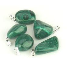 Foto van Steengoed Malachiet hanger