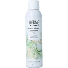 Foto van Therme Forest flower meditation foam shower gel