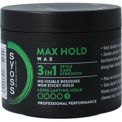 Syoss styling maxx hold wax - Styling