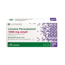 Foto van Livsane Paracetamol 1000 mg