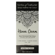Foto van Tints Of Nature Henna cream black semi permanent