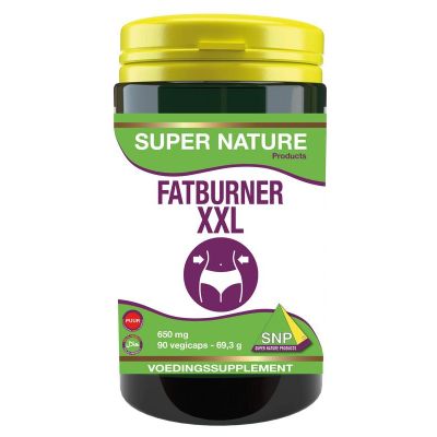 SNP Fatburner XXL 650 mg puur 90 vegicaps - Afslank supplementen