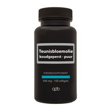 Foto van Apb Holland Teunisbloem olie puur 500mg