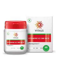 Foto van Vitals Vitamine K2 360mcg