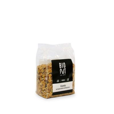 Bionut Granola lowcarb proteinerijk bio 400 gram - Ontbijtgranen