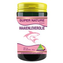 Foto van SNP Haaienleverolie 500 mg