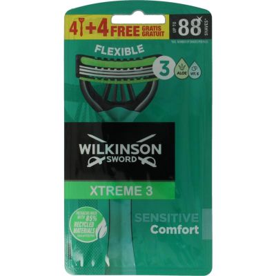 Wilkinson Xtreme 3 sensitive 4+4