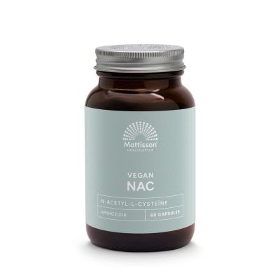 Mattisson NAC n acetyl l cysteine 60 vegicaps - Overige vitaminen/mineralen