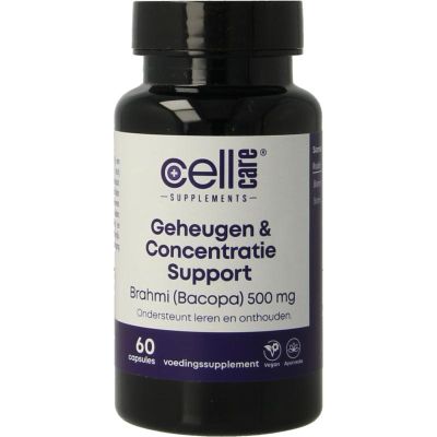 Cellcare Brahmi 500mg 60 Vegetarische capsules - Overige vitaminen/mineralen
