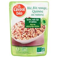 Cereal Bio Tarwe, rode rijst en quinoa bio