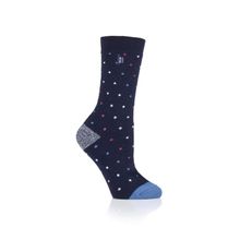Foto van Heat Holders Ladies ultra lite socks berry navy 4-8