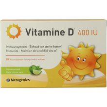 Foto van Metagenics Vitamine D 400IU