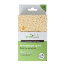 Foto van Greenhub Spons plantaardig 14x9x3,5cm