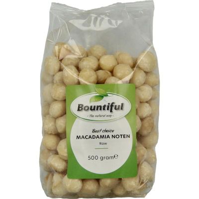 Bountiful Macadamia noten 500 gram - Voeding