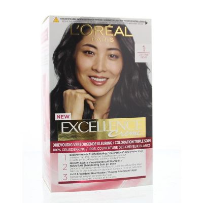 Loreal Excellence 1 Zwart Foto van Loreal Excellence 1 Zwart