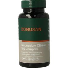 Foto van Bonusan Magnesiumcitraat 150 mg plus