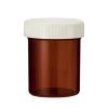 Afbeelding van Tabletflacon 25 ml bruin met dop