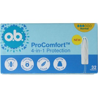 OB Tampons pro comfort advanced normal 32 stuks - Algemeen