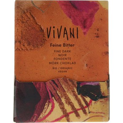 Vivani Chocolade naps puur 5 gram