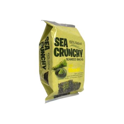 Sea Crunchy Nori zeewier snacks wasabi